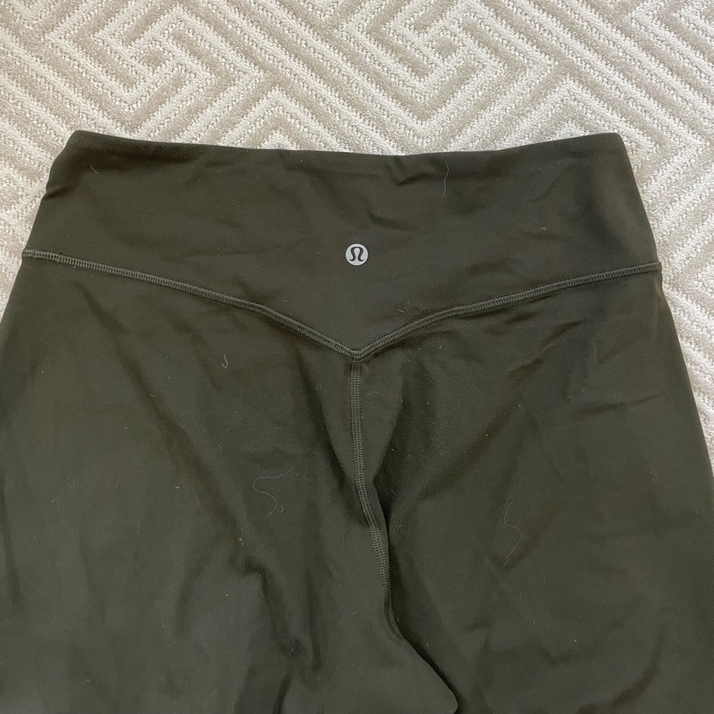 lululemon align joggers dark olive - Picture 6 of 7
